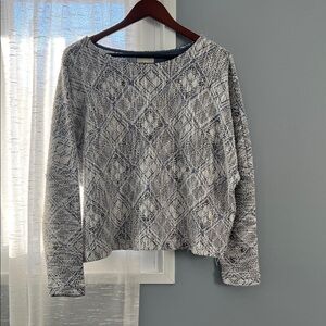 MELLODAY Patterned Sweater